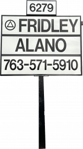 The Fridley Alano sign.